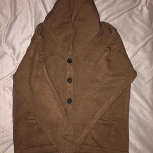 NEW Brown Cardigan Sweater Button-down